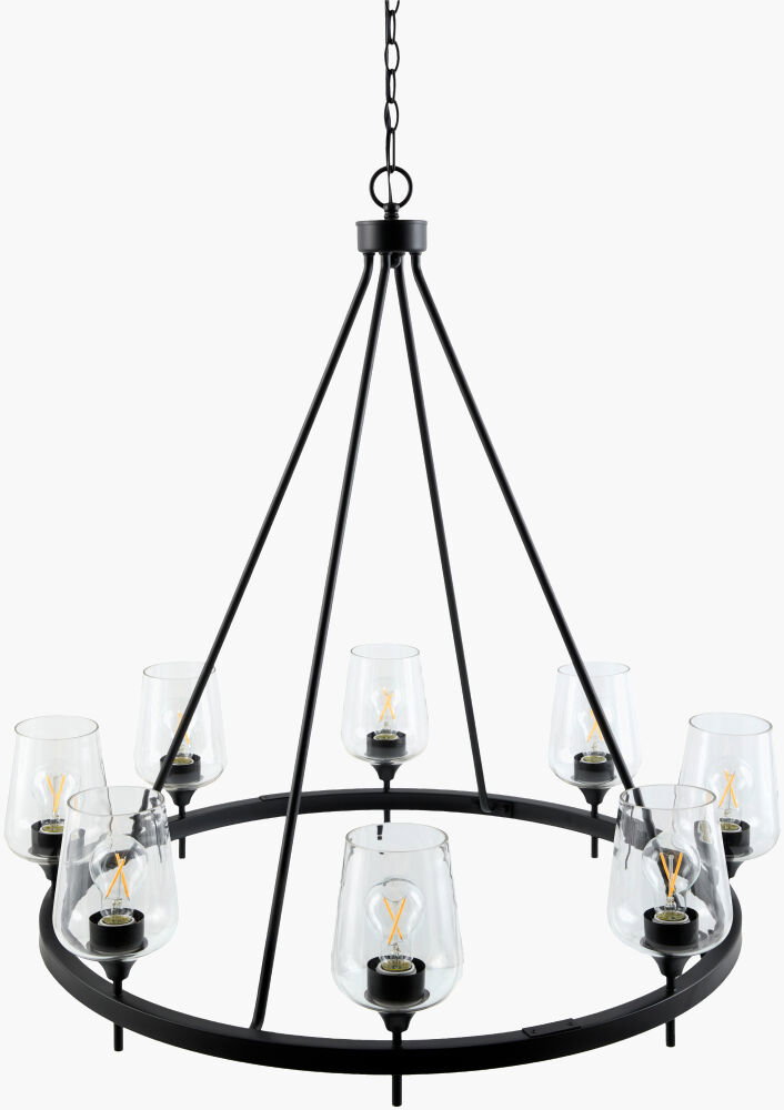 Yueva Chandelier, by Surya, 36" length x 36" width x 36" height