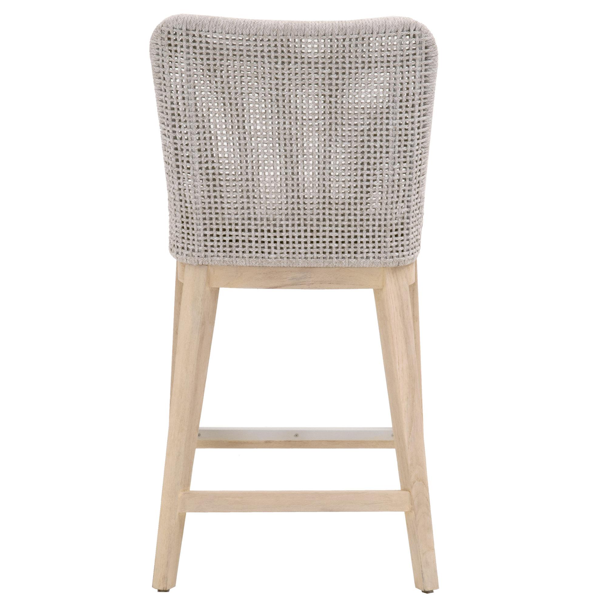 Mesh Outdoor Counter Stool, Dining Chair by Essentials for Living, 19.5" width x 39" height x 21" depth View 5