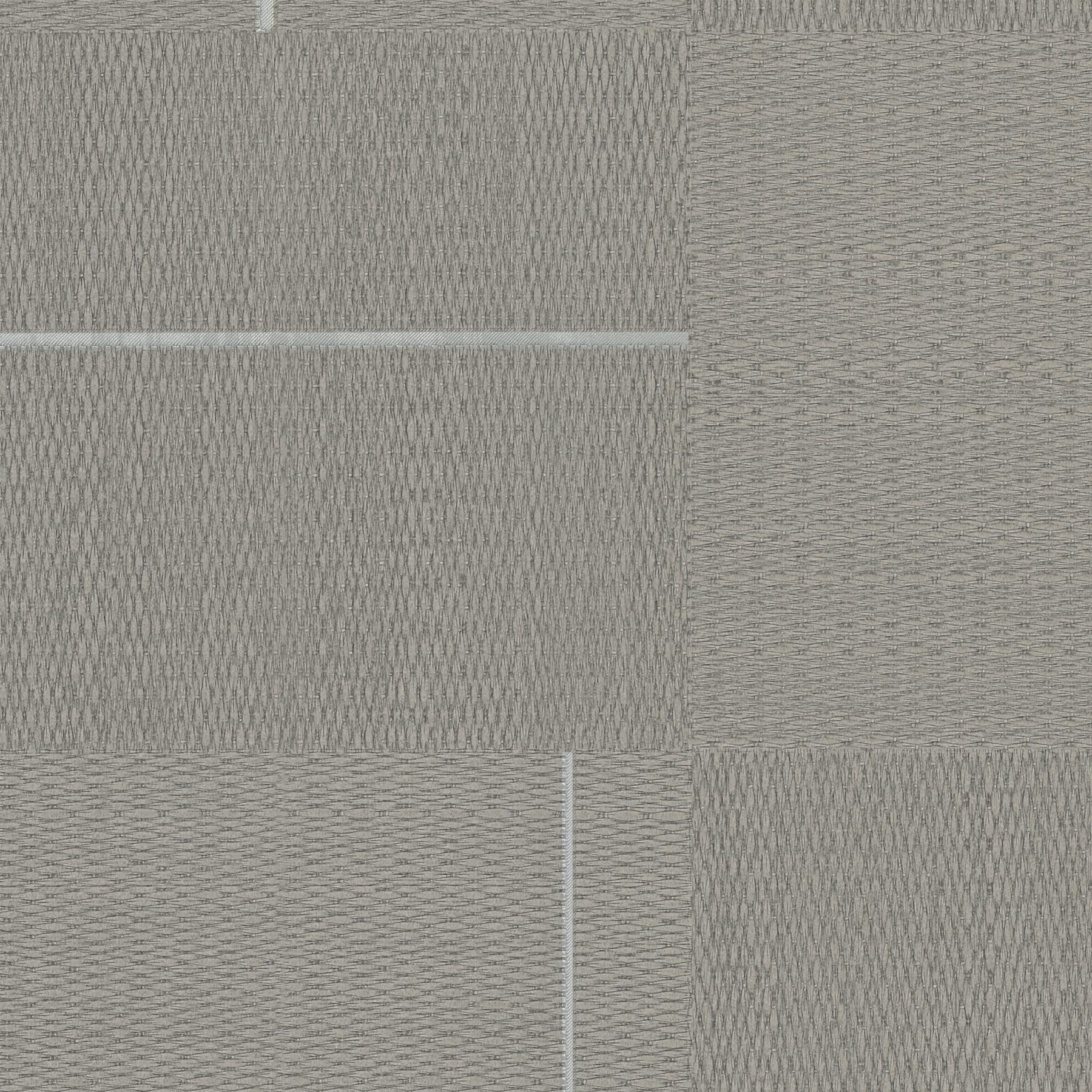 Geo Block Weave Taupe Wallpaper large image 