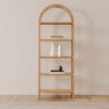 Eero Bookcase Natural, Shelving & Bookcase by Moe's Home, 30" width x 80" height x 16" depth thumbnail 5