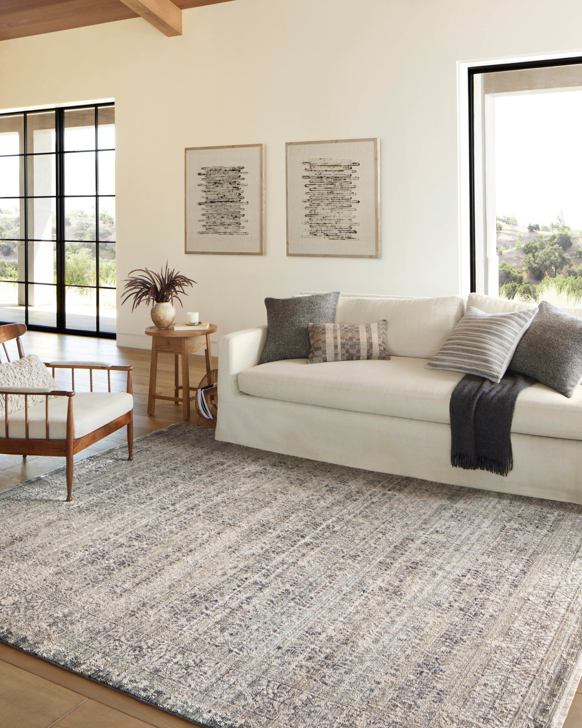 Amber Lewis x Loloi Alie Rug, 2'7" length x 12' width View 3