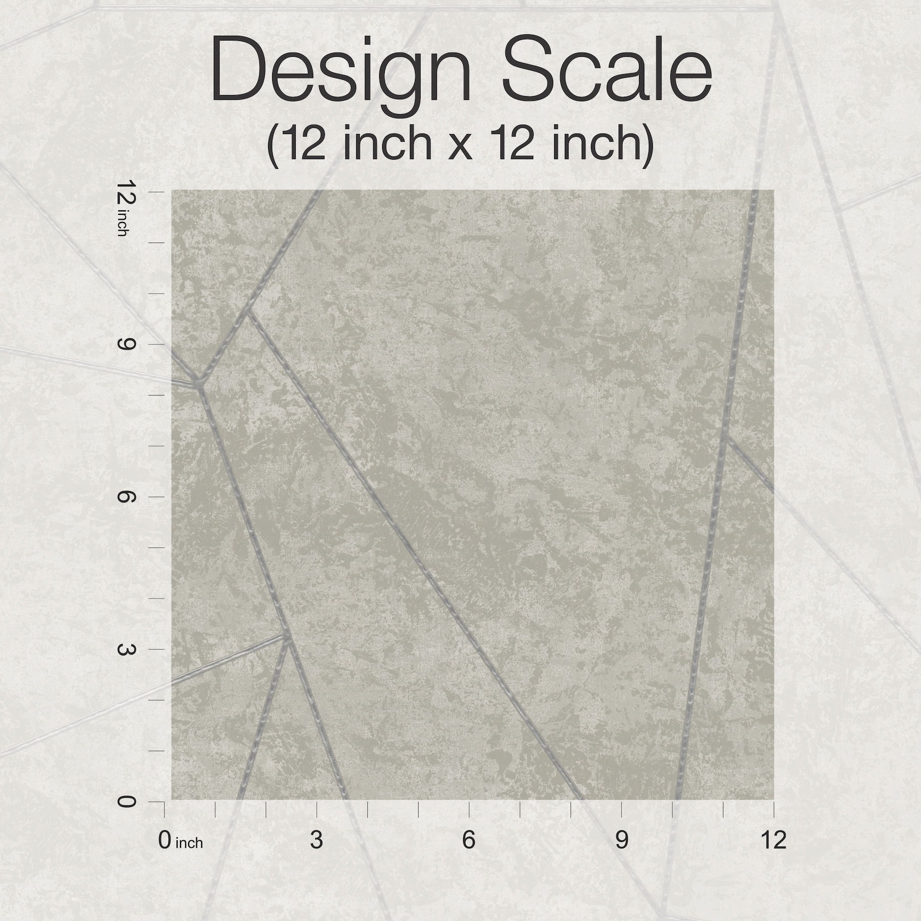 Nazca Light Grey & Silver Wallpaper, by York Wall, 32'9.6" length x 1'8.8" width x 0.02" depth View 4