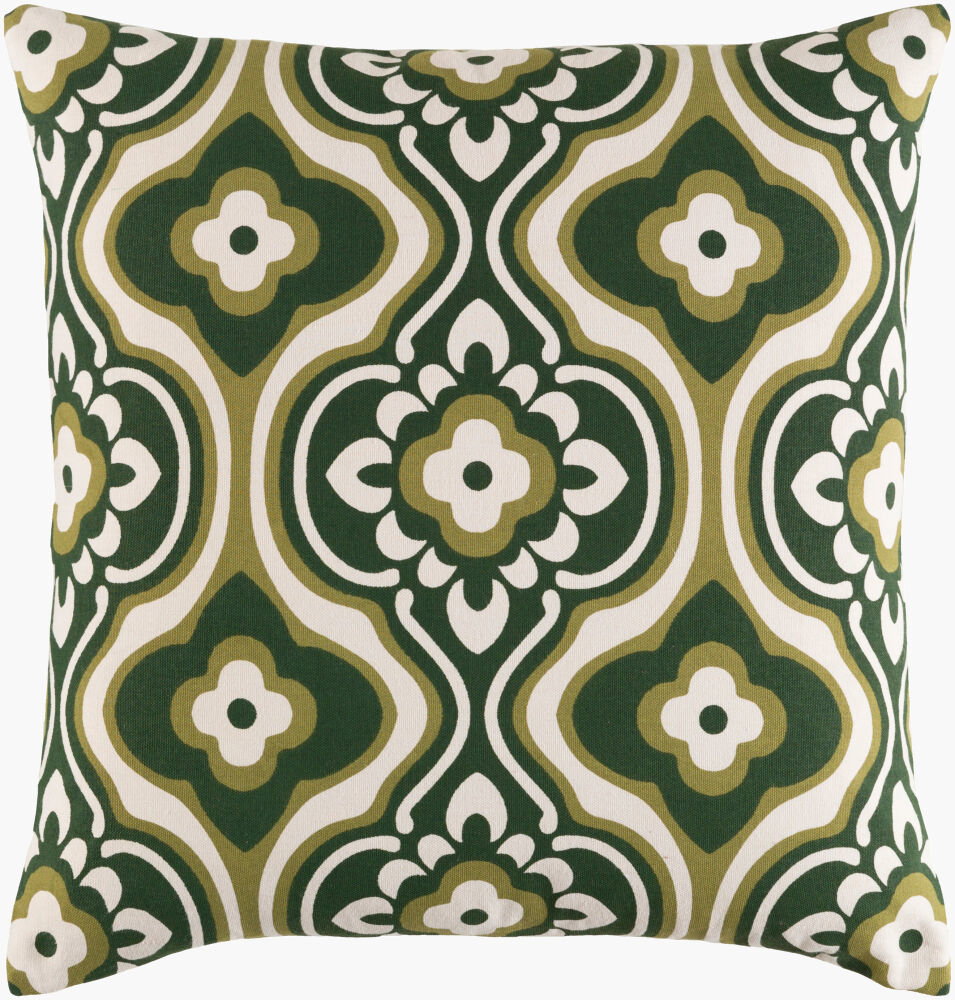 Trudy Accent Pillow, Decorative Pillow by Surya, 18" length x 18" width