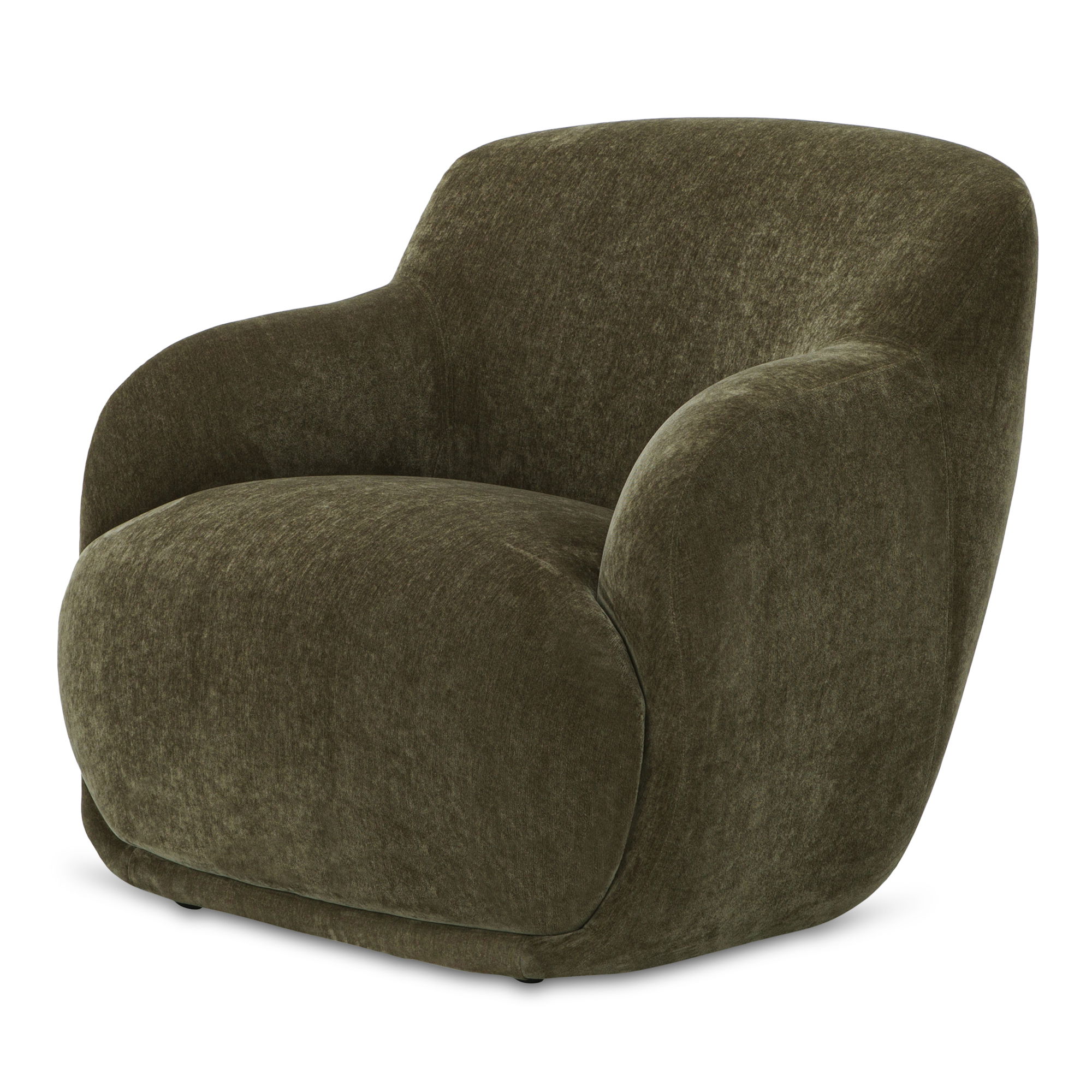 Stevie Lounge Chair Cedar Green, Accent Chair by Moe's Home, 35" width x 32.3" height x 34.25" depth View 2