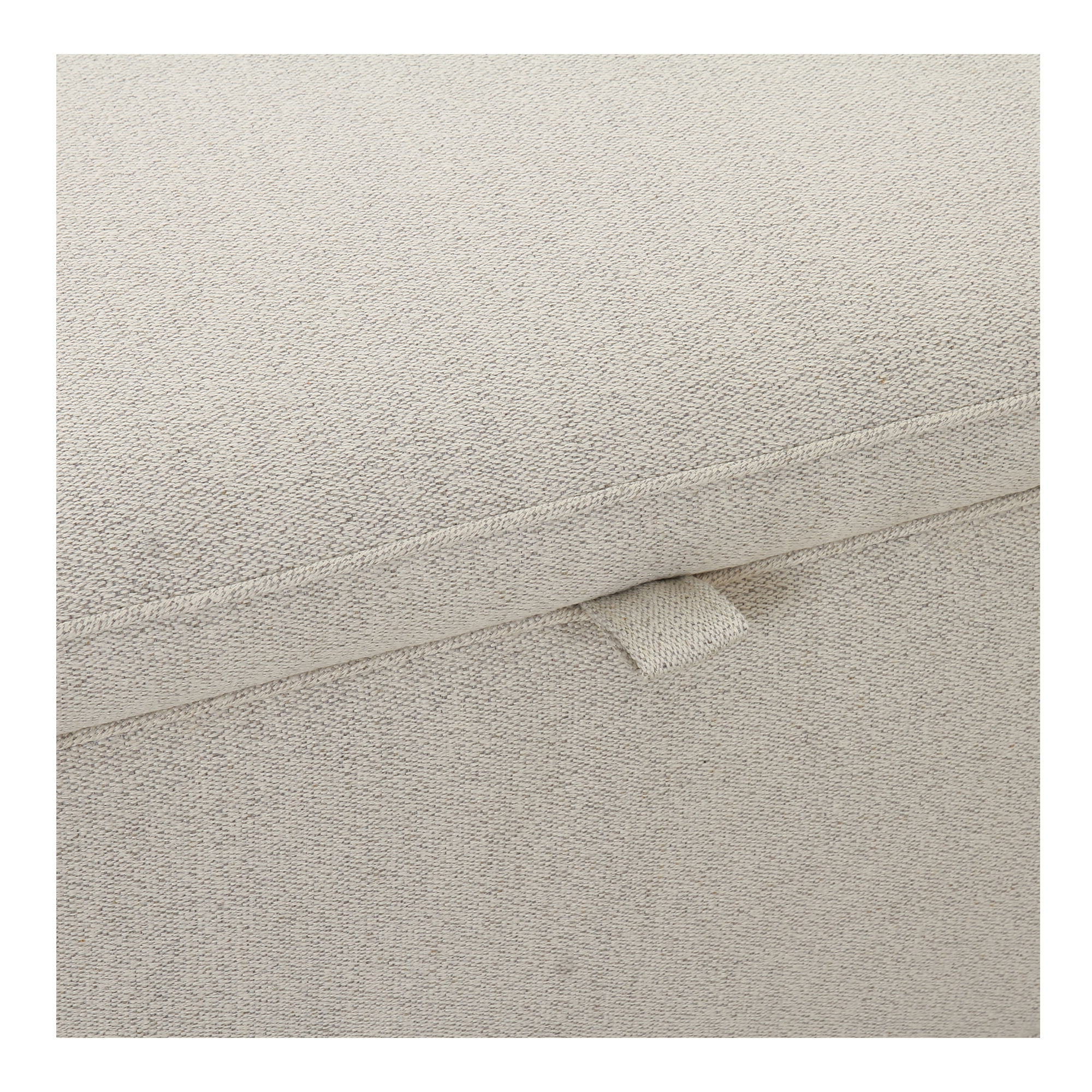 Ichigo Storage Bench Light Grey, Benche by Moe's Home, 59" width x 18" height x 20" depth View 7