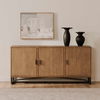 Sierra Sideboard Natural, Cabinets & Sideboard by Moe's Home, 68" width x 31.75" height x 16.5" depth thumbnail 7