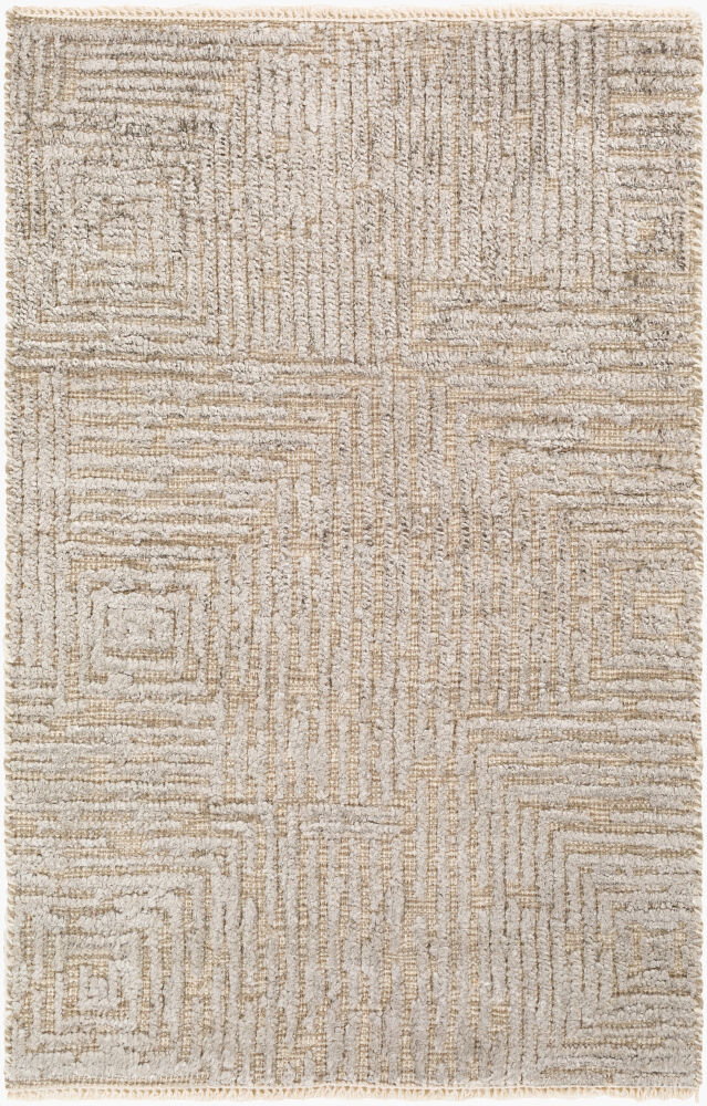 Lora Handmade Rug, by Surya, 3' length x 2' width
