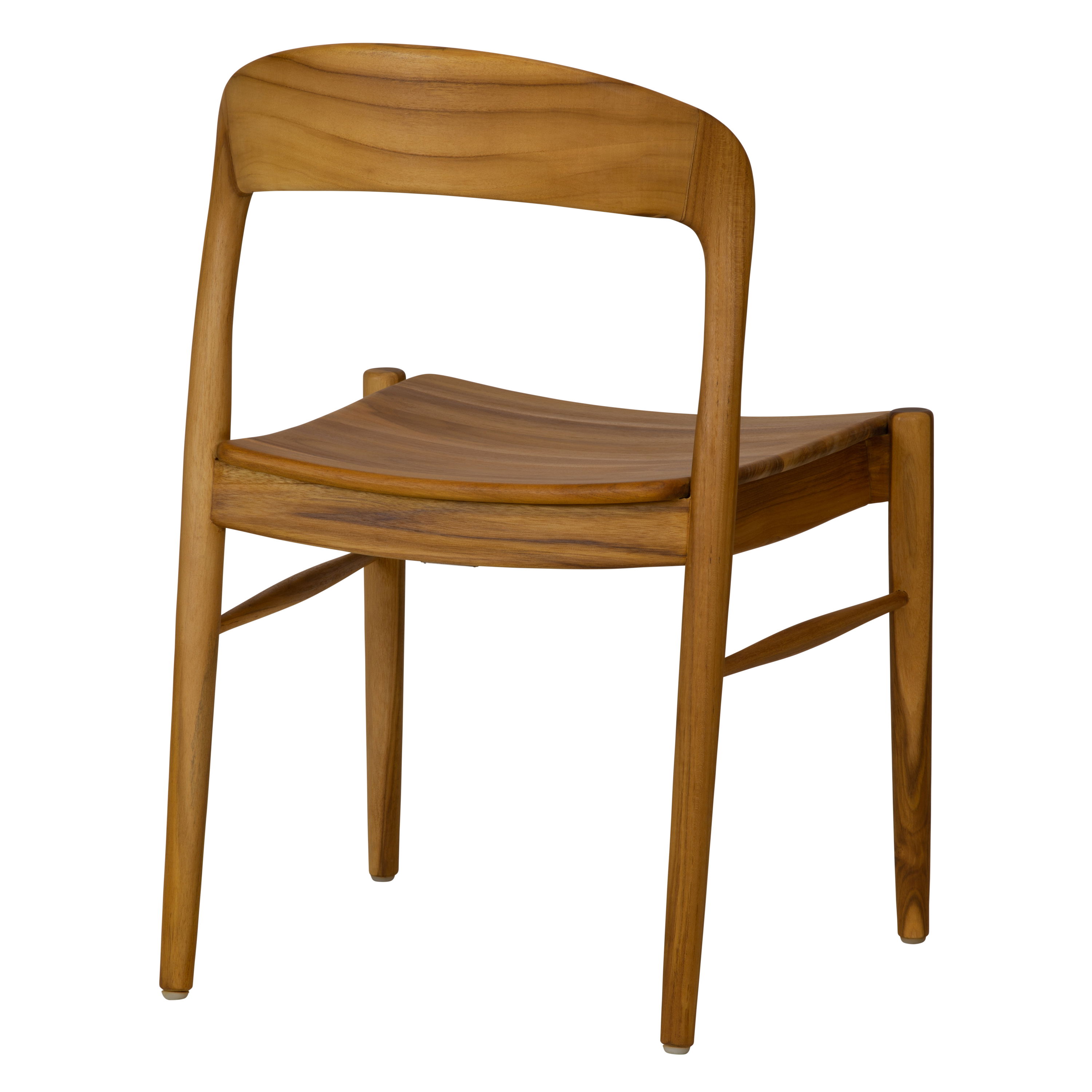 Ingrid Side Chair in Teak large image 