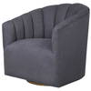 Cuthbert Modern Swivel Chair, Accent Chair by Uttermost, 31" width x 32.25" height x 32" depth thumbnail 5