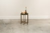 Hobart Side Table, by Sarreid, 1'4" length x 1'4" width x 1'9" height thumbnail 11