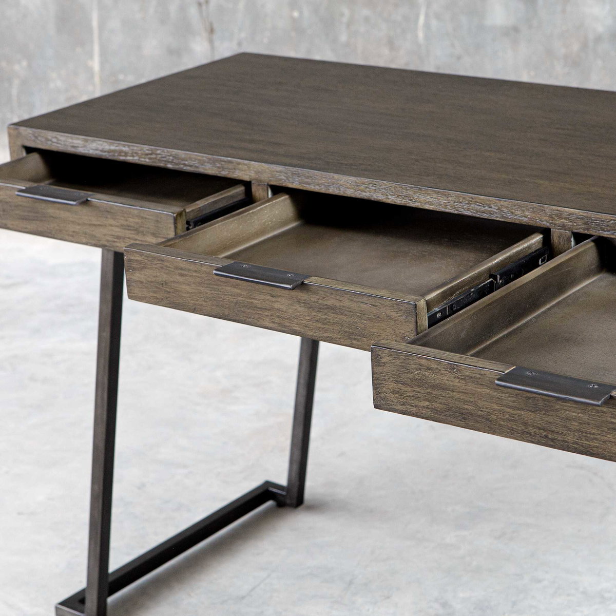 Comrade Natural Wood Desk, by Uttermost, 50" width x 29.5" height x 20" depth View 8