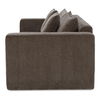 Kiran Sleeper Sofa Warm Charcoal, Sofa Bed by Moe's Home, 87.8" width x 24" height x 38.2" depth thumbnail 4