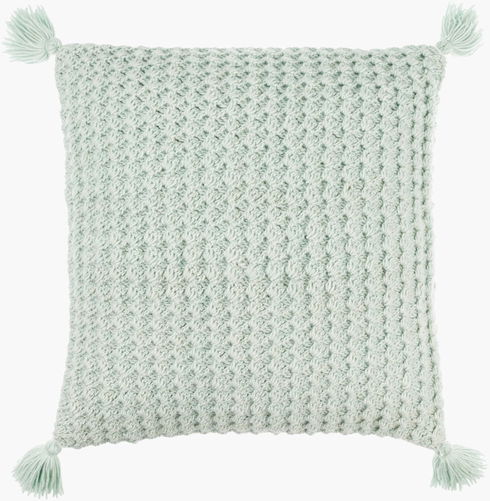 Makrome Accent Pillow