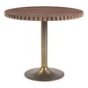 Nomi Cafe Table Brown, Coffee Table by Moe's Home, 36" width x 30" height x 36" depth thumbnail 1