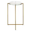 Star-crossed Glass Accent Table, Furniture by Uttermost, 15.62" width x 24.25" height x 15.62" depth thumbnail 6
