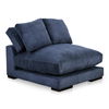Plunge Slipper Chair Navy, Accent Chair by Moe's Home, 41.5" width x 33" height x 46" depth thumbnail 2