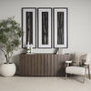 Swanson Dark Brown Wooden Scalloped Sideboard thumbnail 1