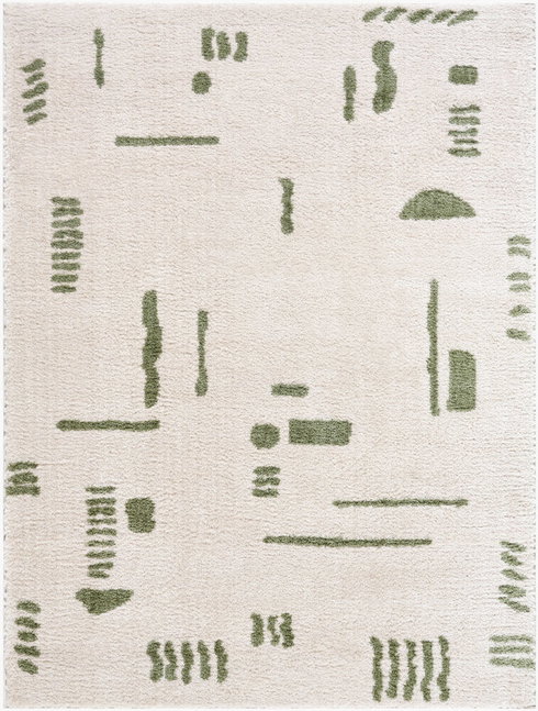 Fossay Shag Machine Woven Rug