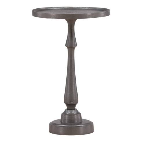 Luned Side Table Antique Nickel Small