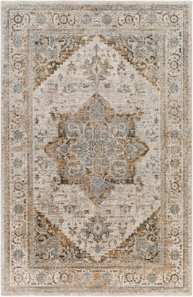 Brunswick Machine Woven Rug, by Surya, 9'6.17" length x 6'6.74" width