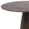 Aramis Bistro Table Bronze, Dining Table by Dovetail, 35" width x 30" height x 35" depth thumbnail 4