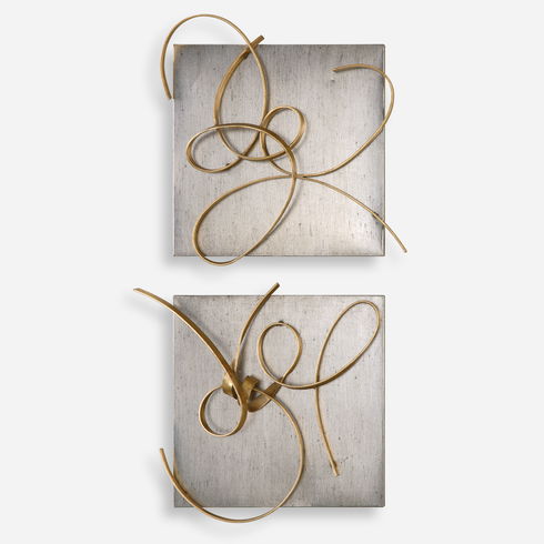 Harmony Metal Wall Art Set/2