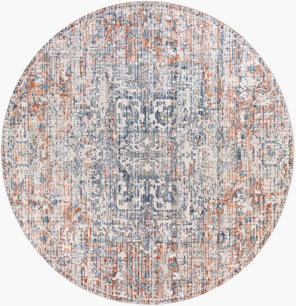 Amore Machine Woven Rug, by Surya, 7'10.09" length x 7'10.09" width