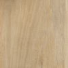Bianca Light Brown Wood with Round Marble Top Coffee Table thumbnail 3