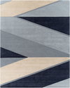Kennedy Handmade Rug, by Surya, 1'6" length x 1'6" width thumbnail
