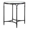 Samson Glass Side Table, Side & End Table by Uttermost, 24.37" width x 25" height x 24.37" depth thumbnail 4