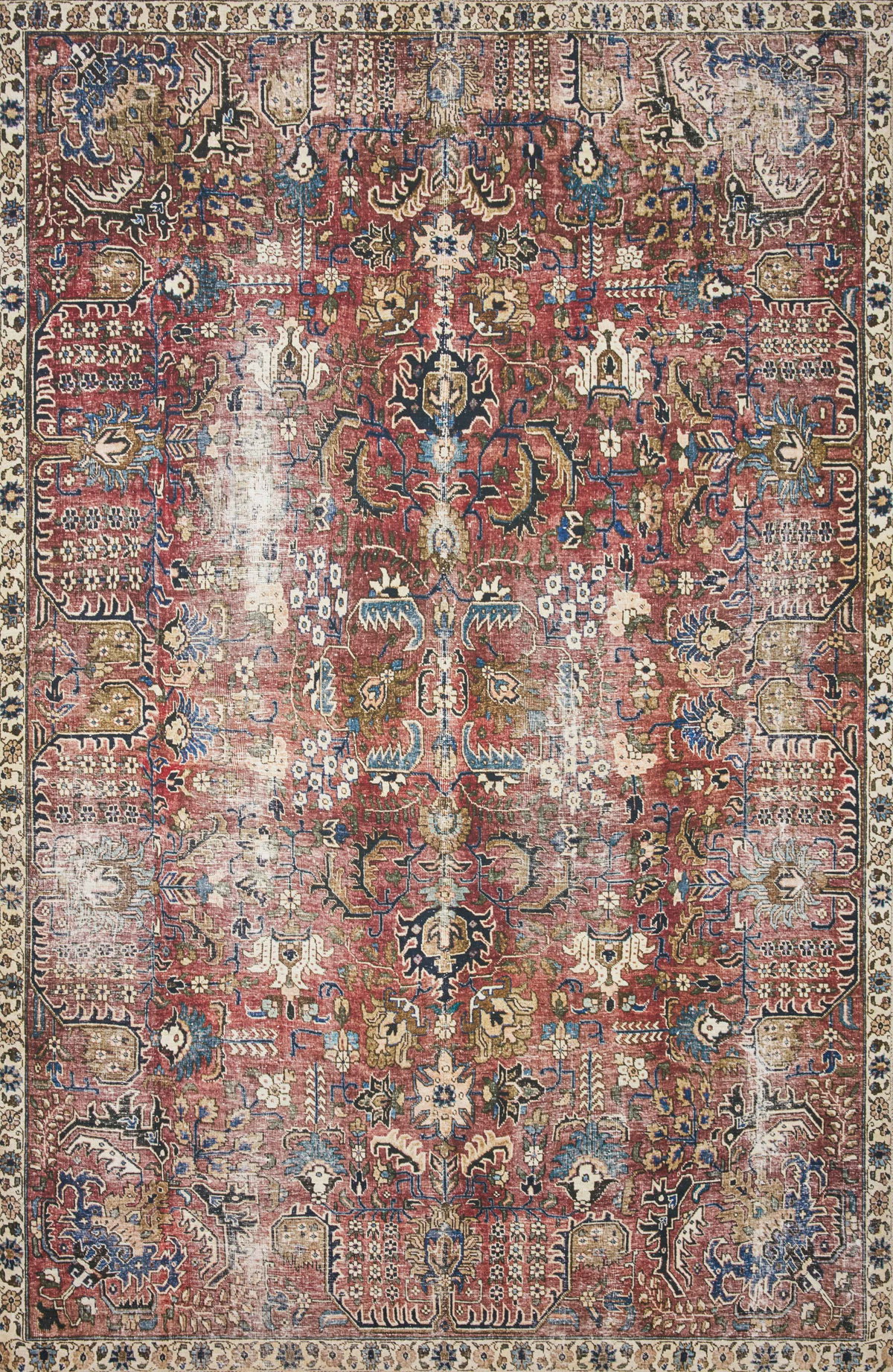 Chris Loves Julia x Loloi Jules Rug, 9'6" length x 14' width View 1