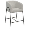 Jacobsen Gray 27' Counter Stool, Counter & Bar Stool by Uttermost, 23" width x 38.5" height x 23" depth thumbnail 5