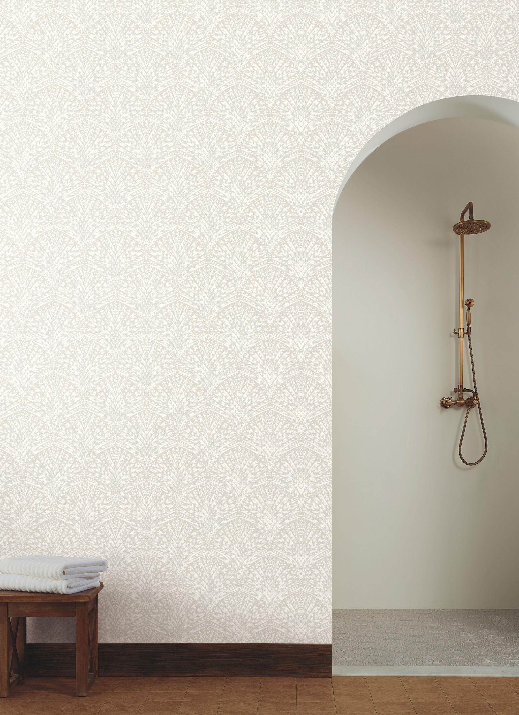 Beachcomber Off White Wallpaper large image 