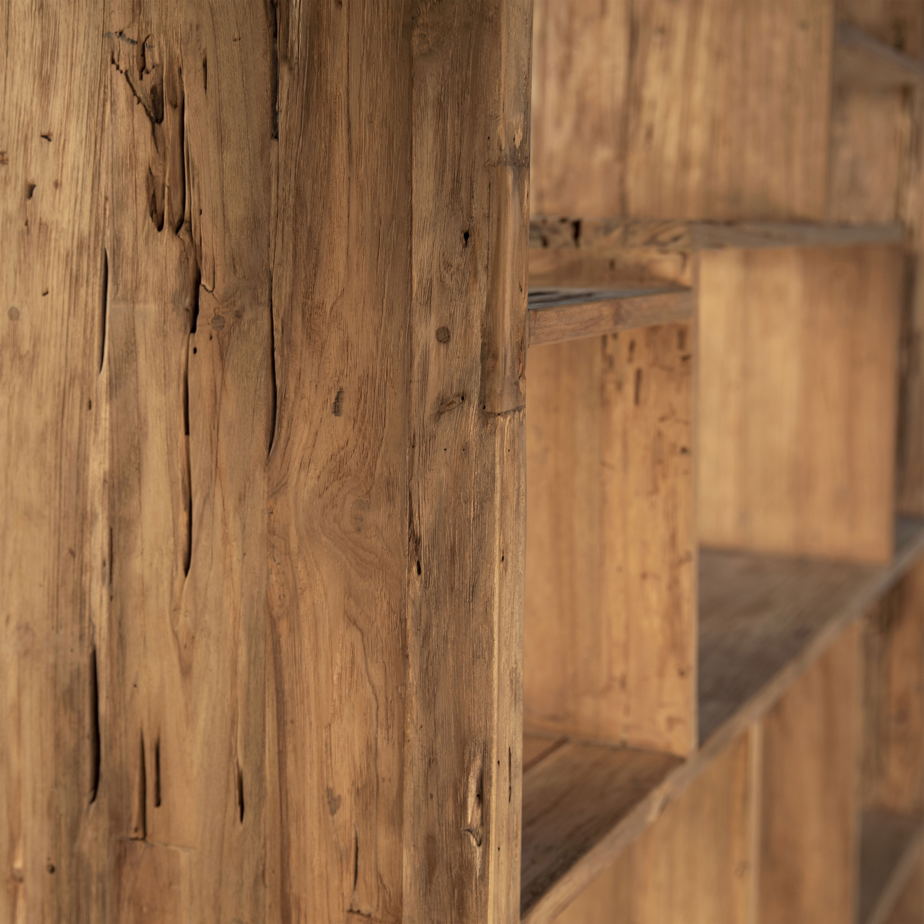 Mariz Bookcase, Shelving & Bookcase by Dovetail, 55" width x 87" height x 13" depth View 4