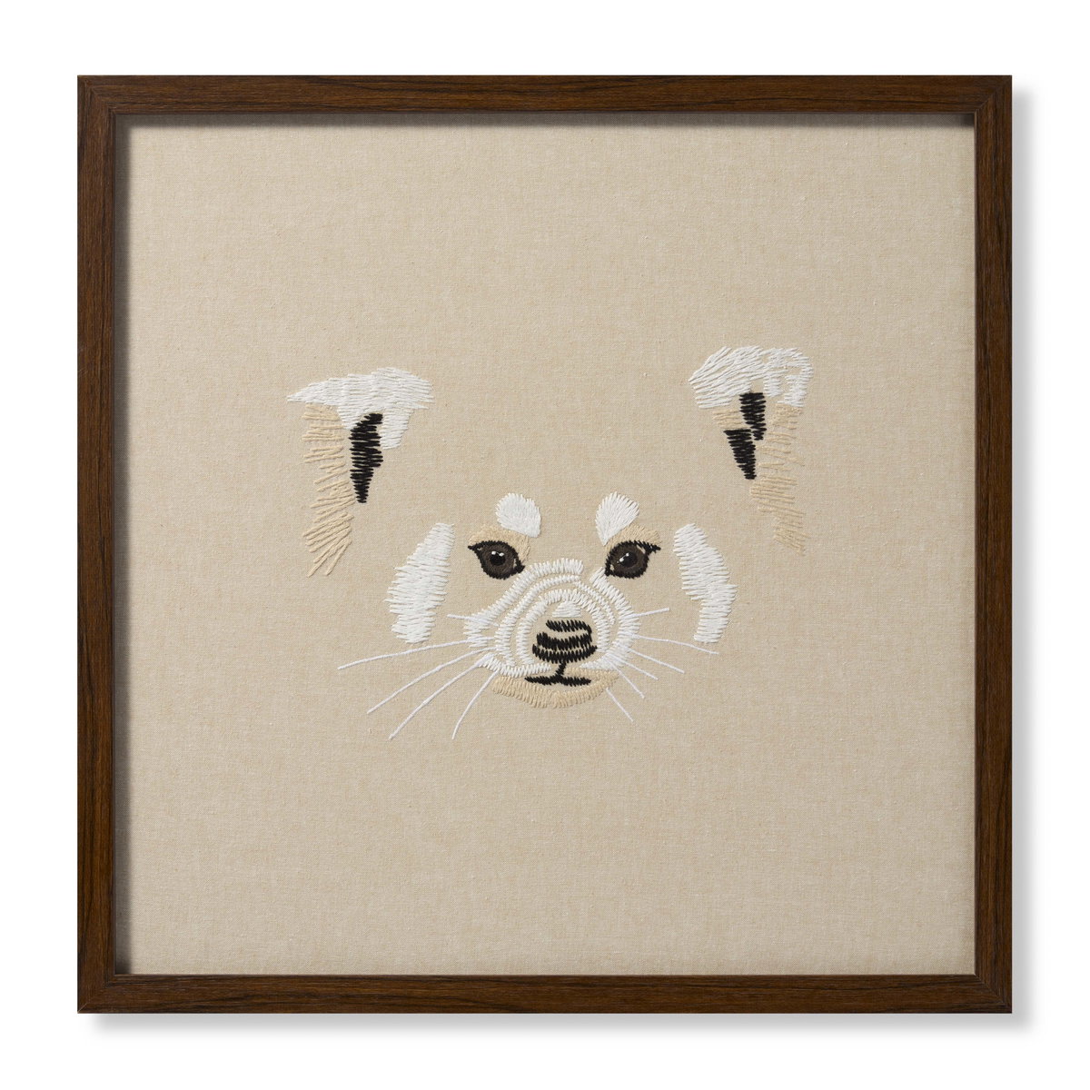 Loloi Red Panda Wall Art, Wall Hanging, 24" length x 24" width View 1