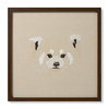 Loloi Red Panda Wall Art, Wall Hanging, 24" length x 24" width thumbnail 1
