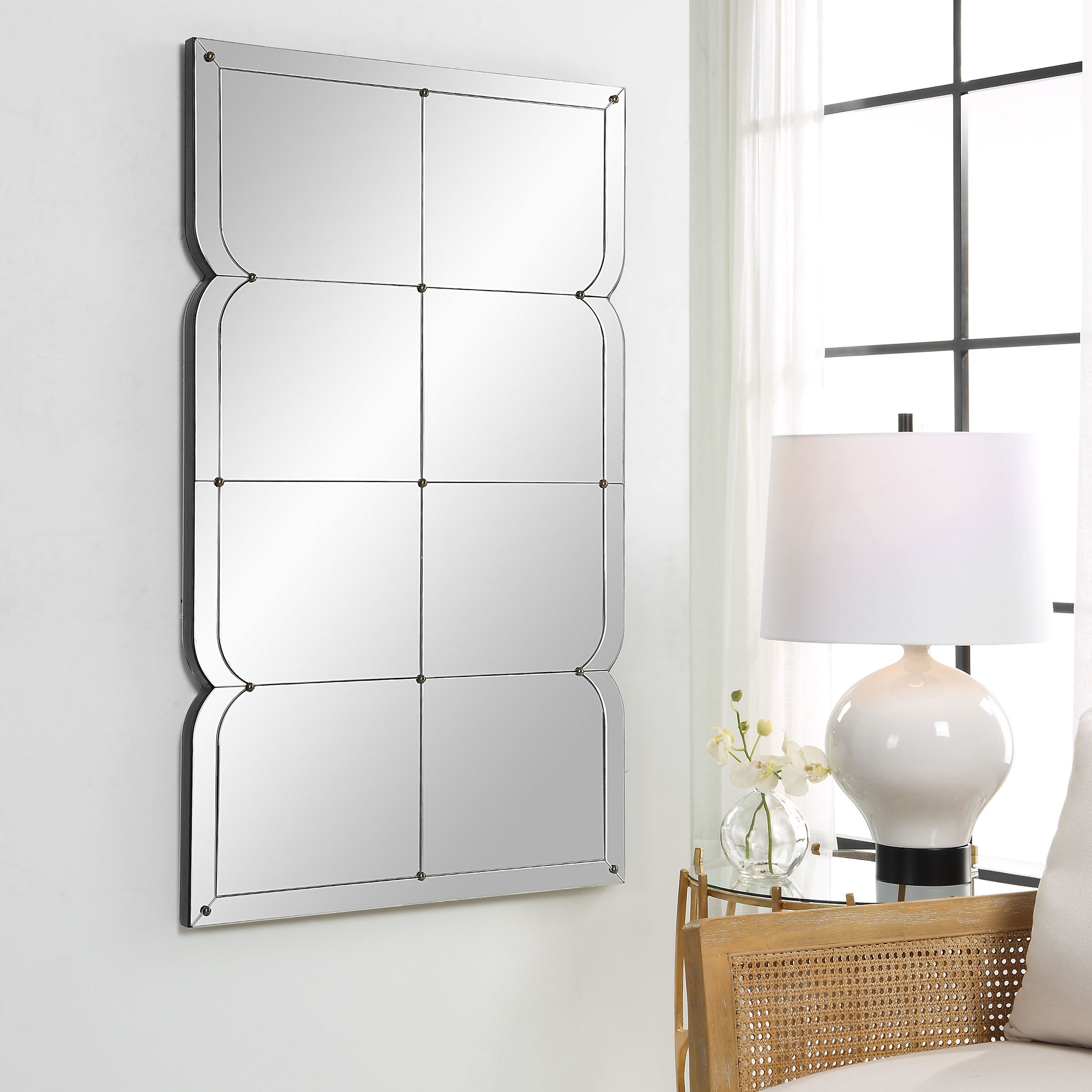 Calgary Oversized Panel Mirror large image 