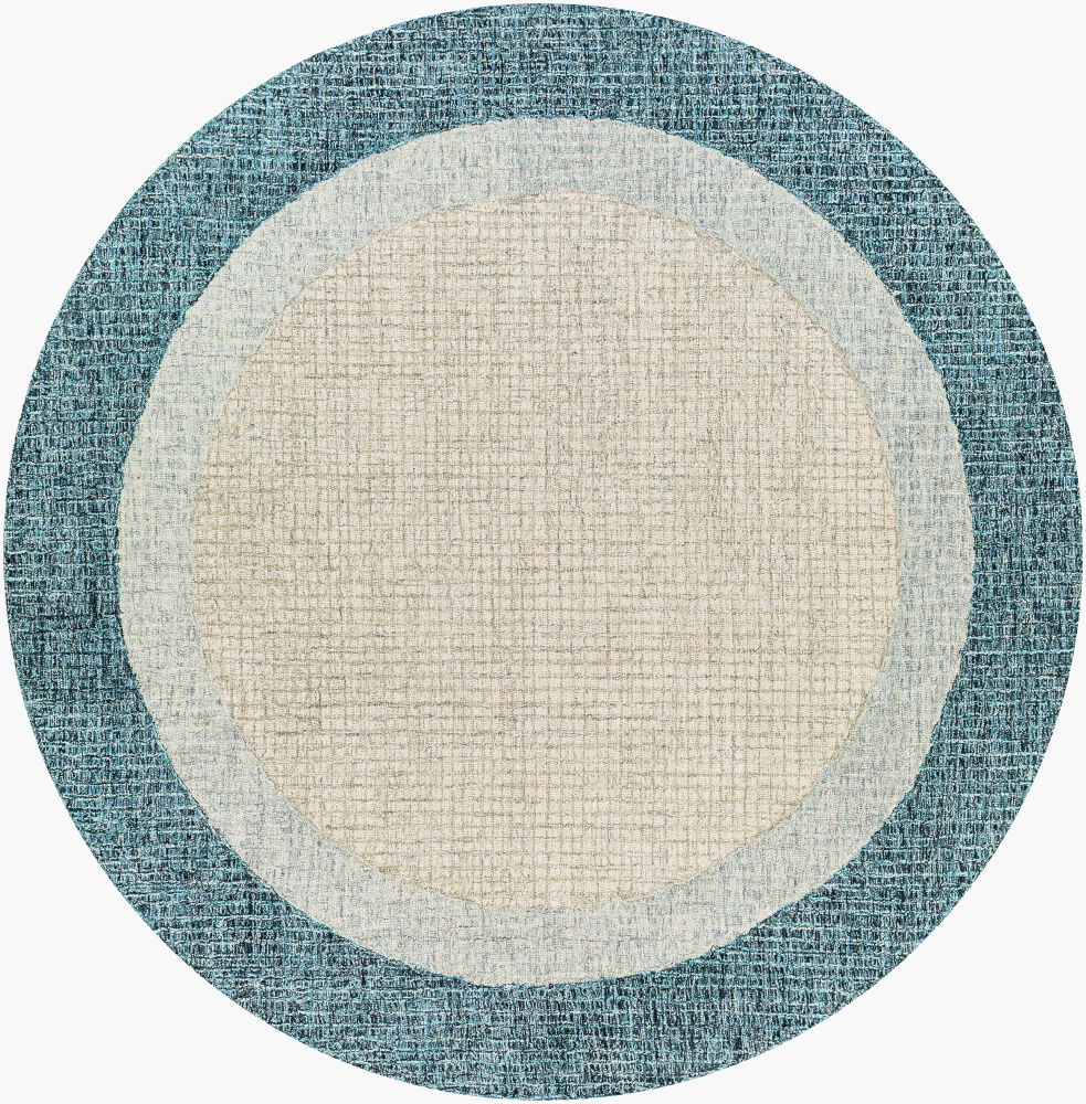 Elena Handmade Rug, by Surya, 8' length x 8' width