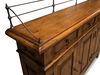 Covent Gardens Sideboard, Fruitwood, Cabinets & Sideboard by Sarreid, 96" length x 12" width x 43" height thumbnail 4