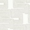 Zulu Signature White Peel & Stick Wallpaper, by York Wall, 18' length x 1'8.5" width x 0.02" depth thumbnail