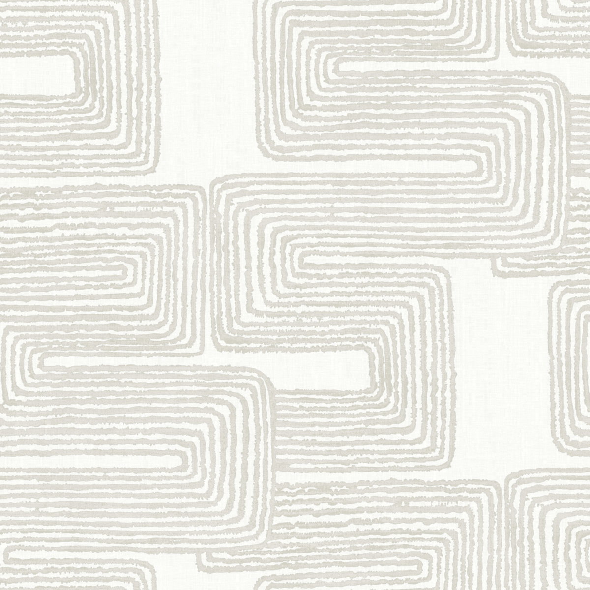 Zulu Signature White Peel & Stick Wallpaper, by York Wall, 18' length x 1'8.5" width x 0.02" depth