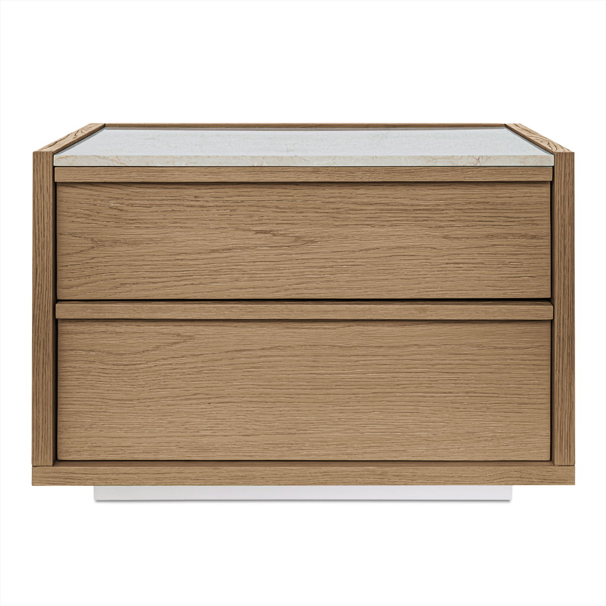 Ashcroft Nightstand Oak, by Moe's Home, 26.38" width x 18.11" height x 19.09" depth View 1