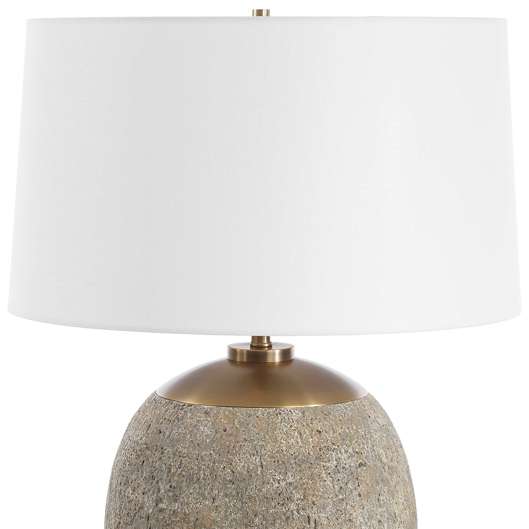 Raylan Textured Table Lamp, by Uttermost, 19" width x 25.5" height x 19" depth View 6