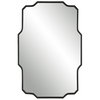 Casmus Iron Wall Mirror, by Uttermost, 1'11.5" width x 2'11.75" height x 1.12" depth thumbnail 1