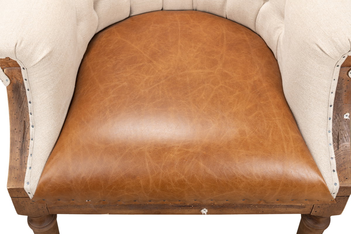 Cube Sofa, by Sarreid, 2'11" length x 7'4" width x 2'5" height View 8