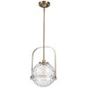 Mimas 1 Light Globe Pendant, Ceiling Light by Uttermost, 13" width x 20.25" height x 13" diameter x 13" depth thumbnail 6