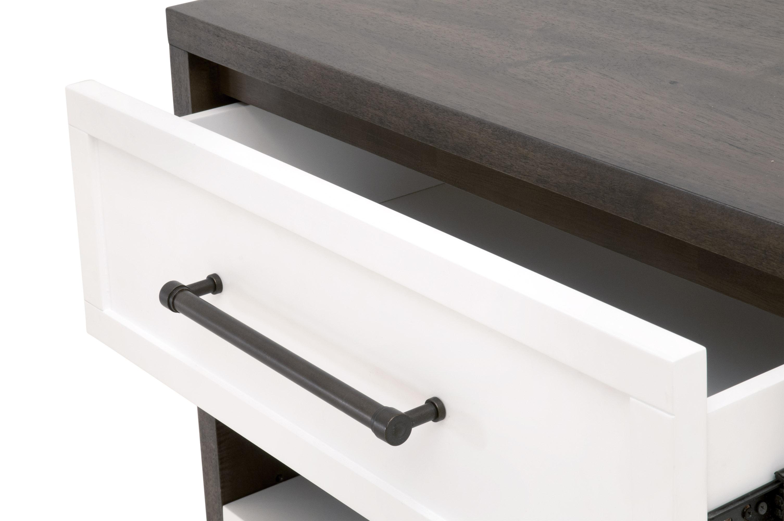 Wrenn 1-Drawer Nightstand, by Essentials for Living, 27.5" width x 28.5" height x 17.75" depth View 7