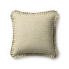 Loloi Green Pillow, Decorative Pillow, 20" length x 20" width thumbnail 1