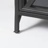 Poppy I 79x16 Black Metal With  Glass Door Sideboard, Sideboards & Buffet by Mercana, 79" length x 16" width x 33" height thumbnail 12