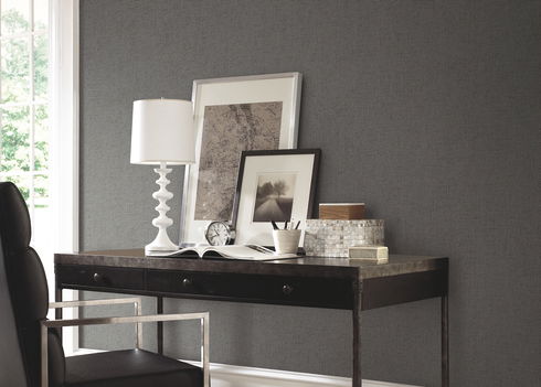 Well Suited Black Wallpaper